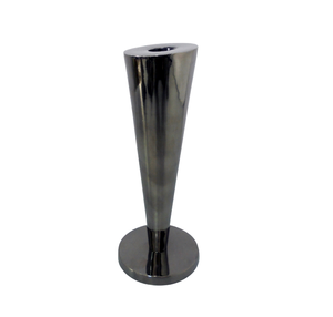 Bougeoir en aluminium moderne avec placage au nickel pour la maison, Noël et la fête, décoration faite à la main - Product Image 5
