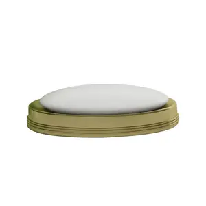 Il portasapone ovale aiuta A proteggere l'area del lavandino dalla schiuma di sapone e i residui d'acqua possono essere utilizzati al lavello della cucina e al controsoffitto