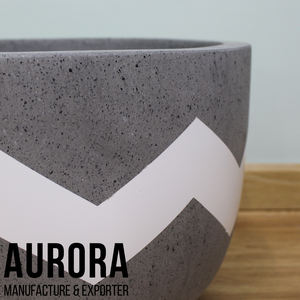 Grands jardinières modernes en fibre de ciment pour l'aménagement paysager et la décoration Pots de jardinières extérieurs durables Prix direct du fabricant - Product Image 6