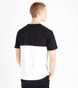 T-shirt uni de luxe pour homme, 260 GSM, 100% coton, col en V, logo personnalisé, OEM, ODM, faible MOQ - Product Image 2