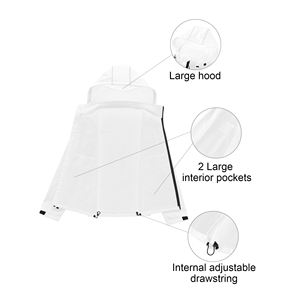 Vêtements d'hiver sur mesure en gros, vestes d'extérieur, logo personnalisé, coupe-vent imperméable, manches longues, veste softshell pour hommes - Product Image 3