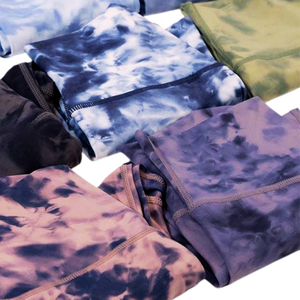 Leggings de yoga en spandex taille haute de haute qualité, vêtements de sport de fitness imprimés avec logo personnalisé de qualité supérieure - Product Image 1