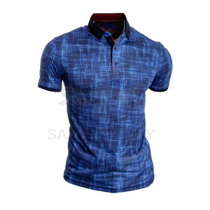 Polo à manches courtes par Sublimation, Logo personnalisé, pas cher - Product Image 2