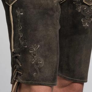 Pantalones cortos Trachten Lederhosen tradicionales bávaros antiguos de alta calidad para hombre, nuevos pantalones cortos ecológicos personalizados - Product Image 4