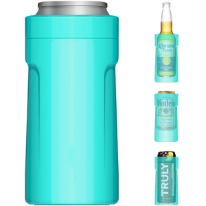 Personalizzabile 3 In 1 di tutte le dimensioni più guscio rigido a doppia parete In acciaio inossidabile con isolamento sottovuoto Seltzer Can Cooler Tumbler Coozies - Product Image 4