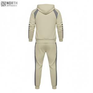 Los mejores fabricantes de ropa de Pakistán, pantalones acampanados personalizados, conjunto de chándal y sudaderas con capucha y pantalones de chándal con cremallera desteñidos al sol y lavado ácido vintage - Product Image 2