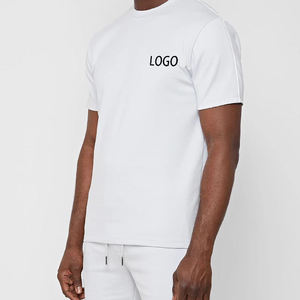 Custom Logo Breathable Formal Summer 2-Piece Polo <b>Suit</b> <b>T</b>-<b>Shirt</b> Men's Jogger Set with Zipper Shorts - Product Image 5