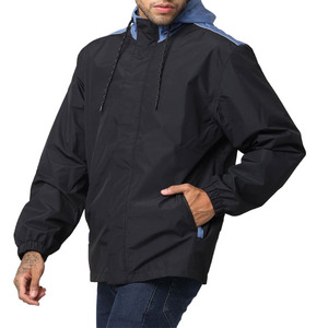 Meilleure vente de veste de pluie d'hiver légère pour homme imperméable à séchage rapide avec logo à l'avant nouveau processus enduit de style High Street - Product Image 4