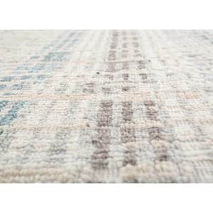 พรมขนสัตว์ถักมือสีเบจและสีน้ำตาลลายทาง สำหรับห้องนั่งเล่น ทางเข้าบ้าน โถงทางเดิน รุ่น Puzzle Reb-1719 สำหรับวัยรุ่น - Product Image 3