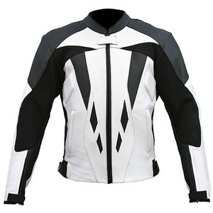 Chaqueta Vintage de Cuero Vacuno |   Chaqueta de Motociclista de Cuero Estilo Retro - Product Image 1