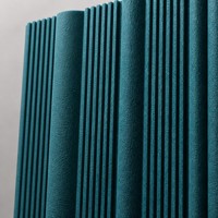Panneau acoustique intégré 3D Kuswave |   Feutre acoustique thermoformé en fibre de polyester, panneau PET pressé en 3D, 2400x1200mm