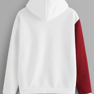 Sweat-shirts pour hommes à logo personnalisé imprimé numériquement, style PULLOVER, automne-hiver, coton, polyester, polaire - Product Image 2