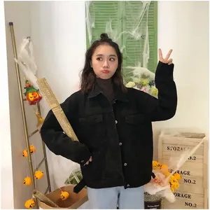 แจ็คเก็ตยีนส์ผู้หญิง 2026 สีฟ้าขาว ผ้าฝ้าย กันน้ำ เป็นมิตรกับสิ่งแวดล้อม บริการ OEM ขายส่ง ราคาถูก - Product Image 4