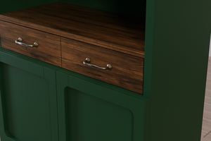 Armoire au design minimaliste en bois de teck véritable de haute qualité pour meubles de salle à manger, meubles de maison - Product Image 3