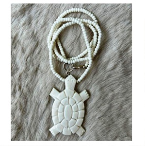 Natural Buffalo Horn Necklace Handmade Indian Product Buffalo Bone and Horn <b>Bracelet</b> Chain - Product Image 4