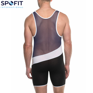 Camisetas de lucha sin tirantes para hombre OEM 2026, camisetas interiores de fitness para levantamiento de pesas, estampadas por sublimación, que absorben la humedad, MOQ bajo - Product Image 3