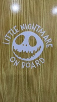 Autocollant en vinyle de luxe écologique imprimé UV, découpé sur mesure, imperméable, amovible, pour pare-brise de voiture, avec garantie de 5 ans