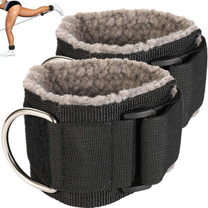 Correas para Tobillos para Máquina de Cable, Ejercicios de Glúteos, Ejercicios de la Parte Inferior del Cuerpo, Extensiones de Piernas, Correas para Piernas con Acolchado de Forro Polar - Product Image 1