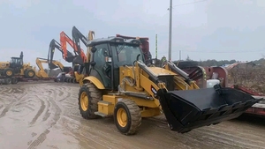 Tracteur Caterpillar 416E 420E 420F 430F d'occasion de haute qualité avec pelleteuse et chargeur frontal meilleur choix - Product Image 5