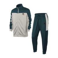 Survêtements décontractés à la mode pour hommes avec col haut, fermeture éclair à l'avant, survêtement cool de qualité supérieure avec logo personnalisé