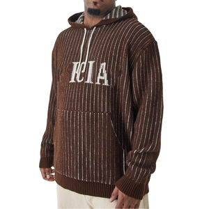Sudaderas con capucha de lana de alta calidad Unisex, patrón de logotipo personalizado, dobladillo crudo, borde cortado, pulóver, ropa de calle, estilo para hombres, 3XL, sin cuerda en relieve - Product Image 1