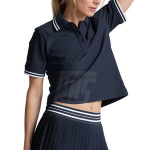 Tenue de golf pour femmes, haut polo et jupe tendance pour l'entraînement, le jeu en club et les tournois - Product Image 2