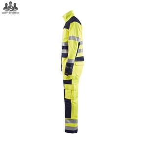 Ropa de Trabajo de Alta Seguridad, Transpirable, Cómoda, Impermeable y Antiarrugas, de Poliéster de Primera Calidad, Venta al Por Mayor de Fábrica OEM - Product Image 3