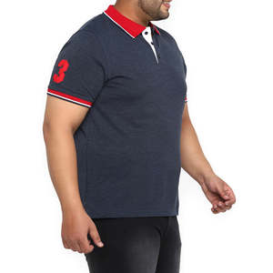 Polo Confortable à Séchage Rapide pour Homme en Coton Polyester à Manches Courtes Motif Solide - Product Image 2