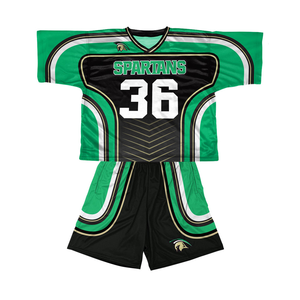Uniformes de Lacrosse para hombre, Jersey de Lacrosse transpirable fresco, uniformes impresos sublimados personalizados, uniforme de fútbol americano al por mayor - Product Image 6
