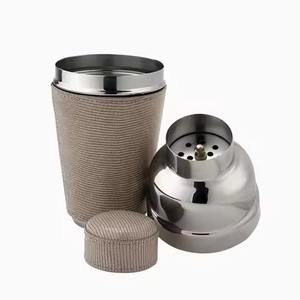 Elegante coctelera metálica, accesorios para bar de cócteles, herramienta para mezclar bebidas para fiestas, eventos y catering. - Product Image 2