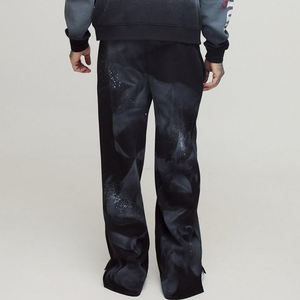 กางเกงขายาวทรงหลวมสไตล์มินิมอลสำหรับผู้ชาย ดีไซน์แบบซันเฟด น้ำหนักเบา สไตล์ลำลอง เหมาะสำหรับใส่ในชีวิตประจำวัน - Product Image 2