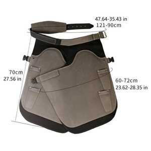 Tablier de boucher non tissé imperméable à l'eau et à l'huile nettoyage simple utilisation répétée - Product Image 5