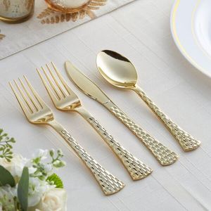 Custom Designing High Quality Stainless Steel <b>Cutlery</b> <b>Set</b> <b>Gold</b> Plated Metal Silverware and Dinner Decorative <b>Cutlery</b> <b>Set</b> on Sale - Product Image 6