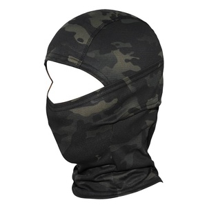 หน้ากากสกีถักแบบเต็มหน้ามีรู3รูสำหรับผู้ชายและผู้หญิงหน้ากากไหมพรมสำหรับฤดูหนาวปักโลโก้ - Product Image 1