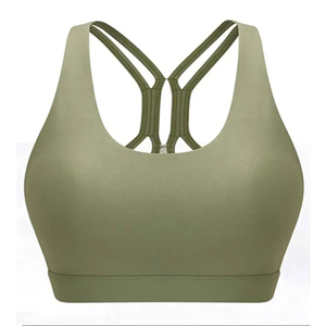 Soutien-gorge personnalisé écologique pour femmes fabriqué dans les meilleurs matériaux et dans un style différent avec soutien-gorge de gymnastique pour dames - Product Image 1