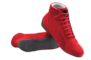 Chaussures de karting en cuir personnalisées de haute qualité, ignifuges, pour hommes, avec semelle légère et confortable, design de course - Product Image 2