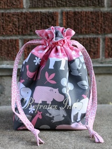 Bolsa con cordón para mujer, de la mejor calidad y más colores, hecha de refractex, India, privada, limitada - Product Image 2