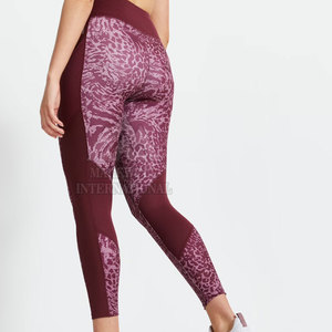 Quick Dry Yoga Workout Custom Sublimation <b>Leggings</b> Wholesale Fashion Women High Waist Gym <b>Legging</b> - Product Image 4