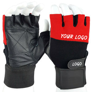 Breathable <b>Half</b> Finger Gym Dumbbells Gloves Men Bodybuilding Cross-fit Exercise Sports Gloves for Cycling Bicycle Anti <b>Slip</b> - Product Image 3