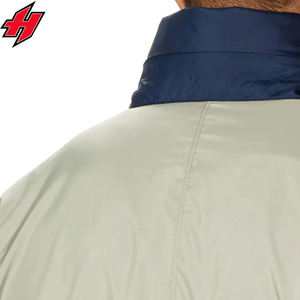 Ensemble deux pièces de survêtement coupe-vent de sport personnalisé de haute qualité pour l'entraînement d'été et le jogging veste de course à capuche pour homme - Product Image 4