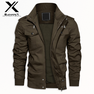 Chaqueta de Calle de Alta Gama para Hombre, Personalizada de Fábrica, Informal, para Exteriores, con Capucha, Cuello Alto, de Secado Rápido, Resistente al Viento, Reversible, Transpirable - Product Image 1
