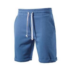 กางเกงขาสั้นผ้าฝ้ายยืดได้สำหรับผู้ชายกางเกงเล่นกีฬาชายหาดแนววินเทจเป็นมิตรกับสิ่งแวดล้อม - Product Image 5