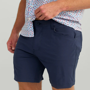 Pantalones Cortos de Pesca para Hombre, Talla Grande, con su Logotipo, Alta Calidad, Azul Grisáceo, Caqui - Product Image 1