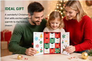 Wholesale Red Double Door <b>Christmas</b> Drawer <b>Box</b> Rigid Cardboard Empty Mystery Blind <b>Box</b> for Surprise Holiday Packaging - Product Image 5