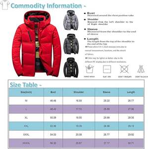 เสื้อแจ็กเก็ตขนดานของผู้ชายเสื้อโค้ทแบบรูดซิปสำหรับฤดูหนาวผ้ากำมะหยี่หนาแขนยาวผ้าคอตตอนสีพื้น - Product Image 5