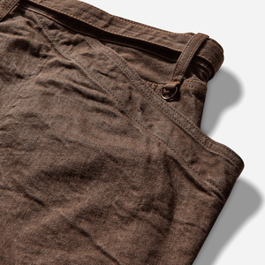 2025 Custom Made <b>Men's</b> High Street Style Long <b>Stretch</b> Cotton Brown Autumn Breathable Snow Wash Pencil Pants Plus Size - Product Image 4