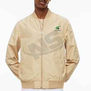 Dernière arrivée veste Letterman de couleur unie sur mesure pour hommes veste d'hiver chaude en coton et laine de haute qualité à manches longues - Product Image 4