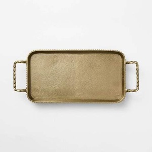 Bandeja de fundición de aluminio estilo diseño Art Deco para regalo de Ramadán Eid que sirve para hoteles bodas bandeja de servicio de dulces de chocolate - Product Image 6