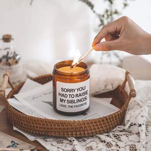 Strong Fragrance Load 10% <b>Essential</b> <b>Oil</b> Scented <b>Candle</b> High Throw - Product Image 6