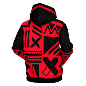 Hiver impression personnalisée broderie hommes sweats à capuche oversize 100% coton imprimé uni Hoodie pour hommes - Product Image 3